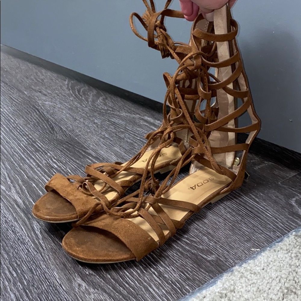 Strappy sandals